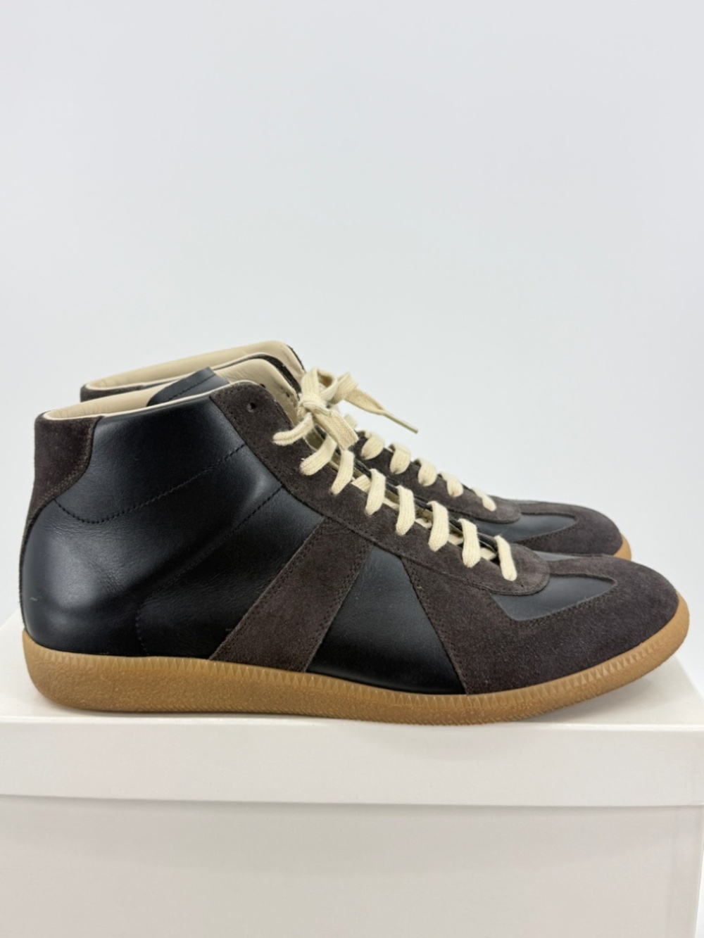 Margiela GAT High Black Brown 44